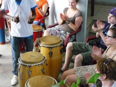 group music lesson in cuba